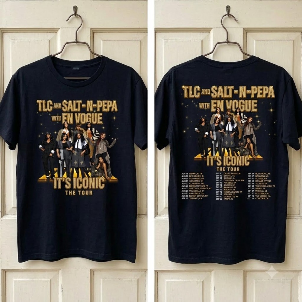 TLC Salt-N-Pepa Tour 2026 Shirt, It's Iconic Tour Tee